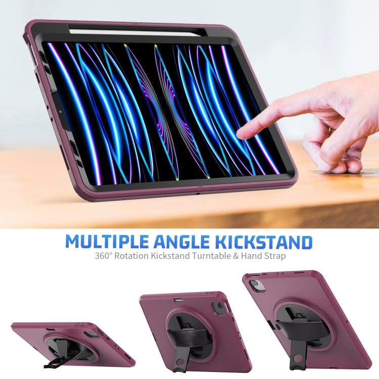For iPad Pro 11 2022/2021/2020/2018 / Air 2022/2020 Shockproof TPU + PC Tablet Case