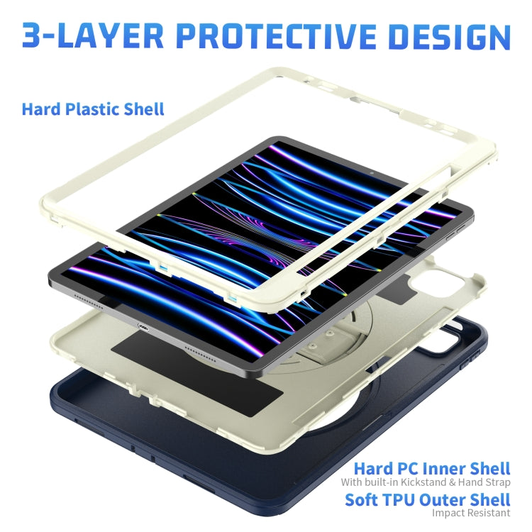 For iPad Pro 11 2022/2021/2020/2018 / Air 2022/2020 Shockproof TPU + PC Tablet Case