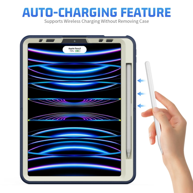 For iPad Pro 11 2022/2021/2020/2018 / Air 2022/2020 Shockproof TPU + PC Tablet Case