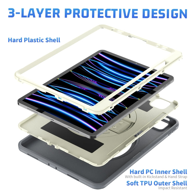 For iPad Pro 11 2022/2021/2020/2018 / Air 2022/2020 Shockproof TPU + PC Tablet Case