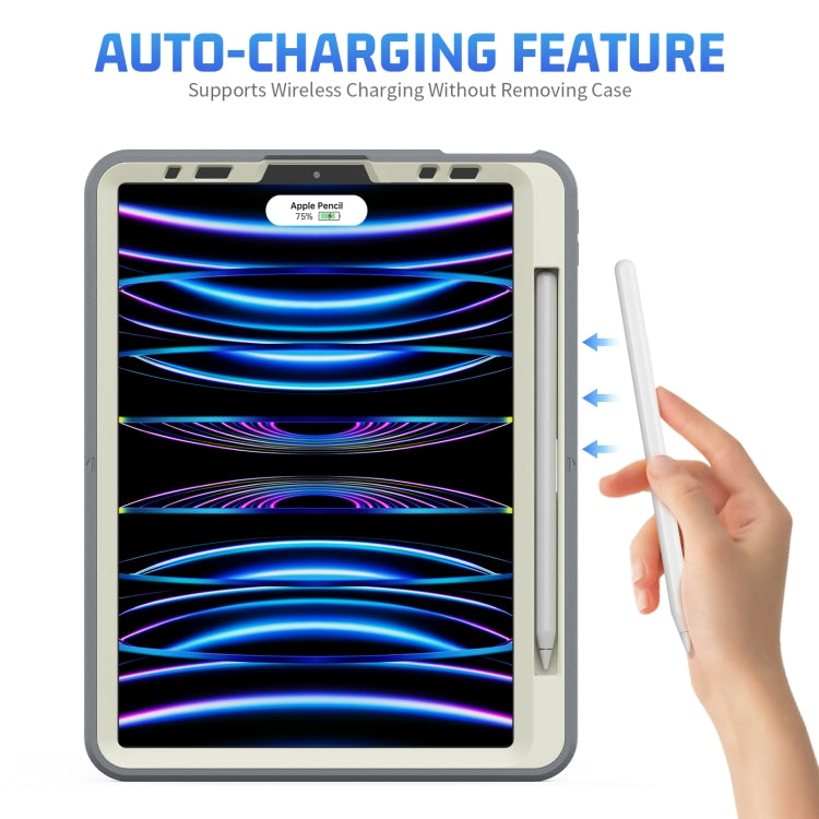 For iPad Pro 11 2022/2021/2020/2018 / Air 2022/2020 Shockproof TPU + PC Tablet Case