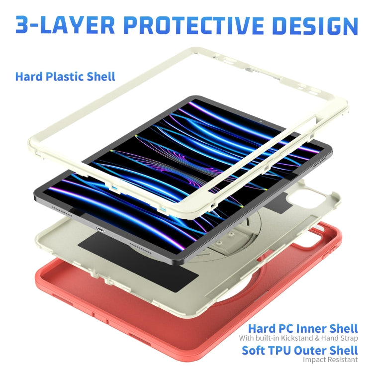 For iPad Pro 11 2022/2021/2020/2018 / Air 2022/2020 Shockproof TPU + PC Tablet Case