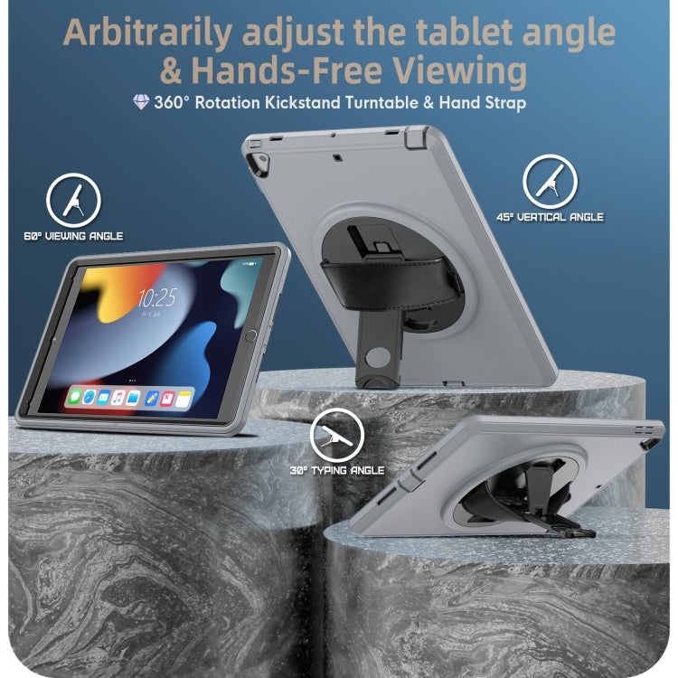 For iPad 10.2 2021/2020/2019 / Pro 10.5 / Air 10.5 2018/2019 Shockproof TPU + PC Tablet Case