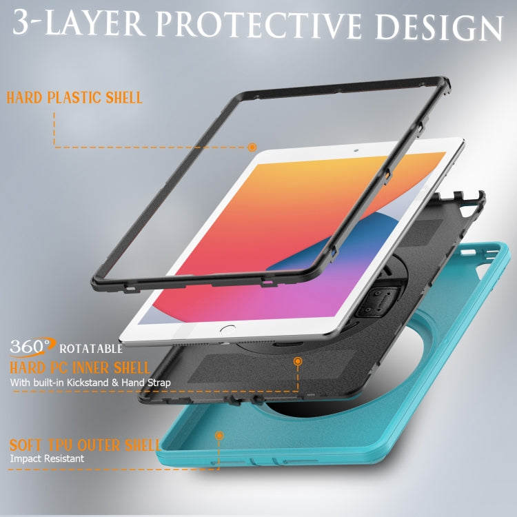 For iPad 10.2 2021/2020/2019 / Pro 10.5 / Air 10.5 2018/2019 Shockproof TPU + PC Tablet Case