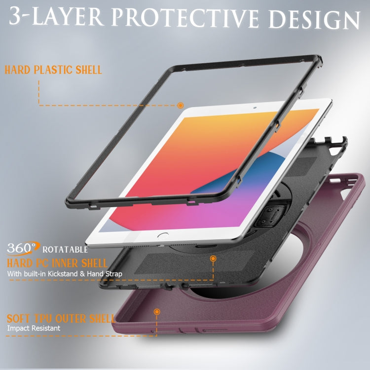 For iPad 10.2 2021/2020/2019 / Pro 10.5 / Air 10.5 2018/2019 Shockproof TPU + PC Tablet Case
