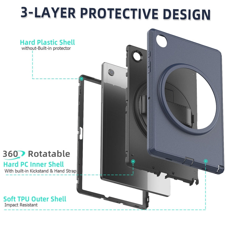For Samsung Galaxy Tab A8 10.5 2022 Shockproof TPU + PC Tablet Case