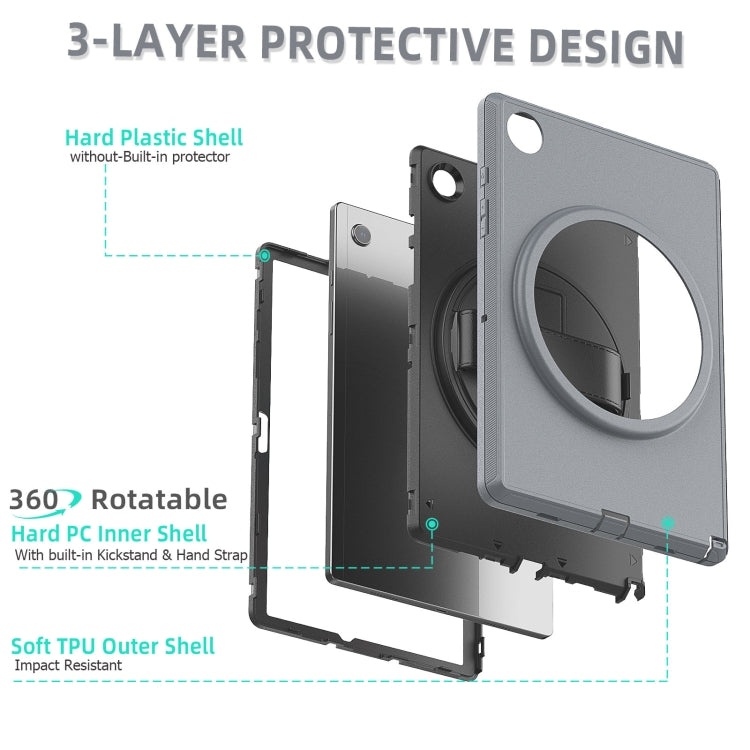 For Samsung Galaxy Tab A8 10.5 2022 Shockproof TPU + PC Tablet Case