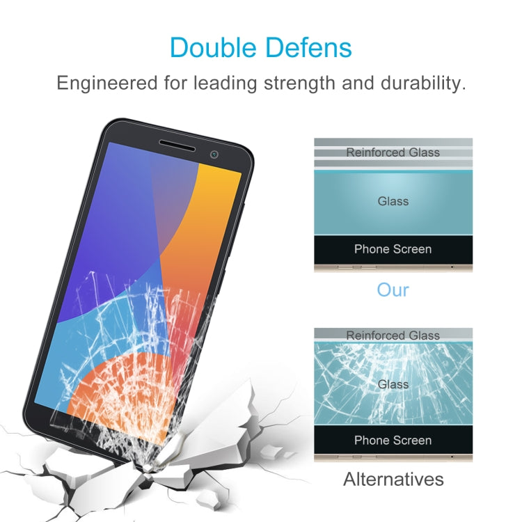 For Alcatel 1 Ultra 10 PCS 0.26mm 9H 2.5D Tempered Glass Film