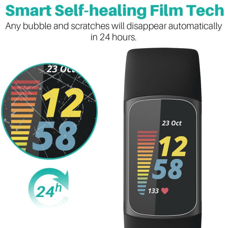 For Fitbit Charge 5 Soft Hydrogel Film Watch Screen Protector