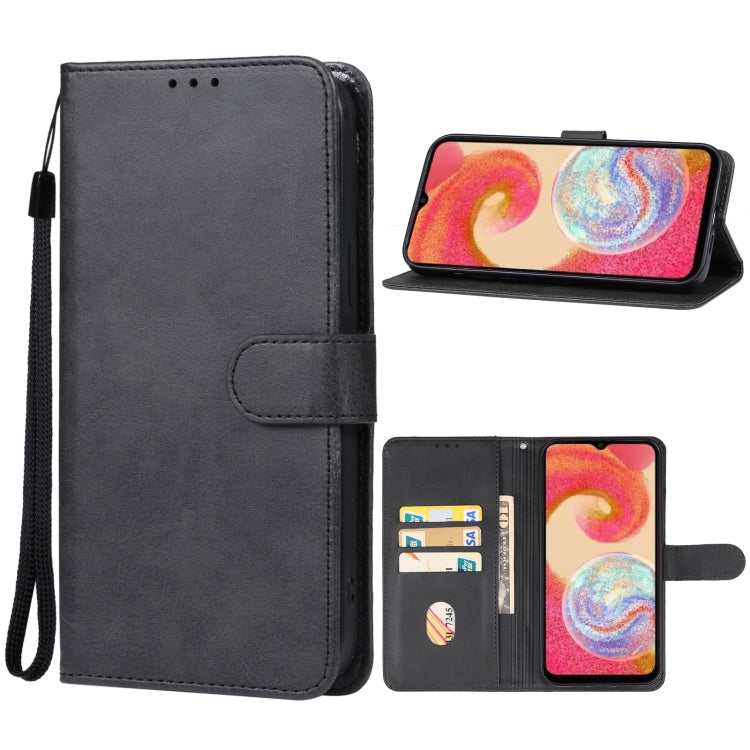 For Samsung Galaxy M04 Leather Phone Case