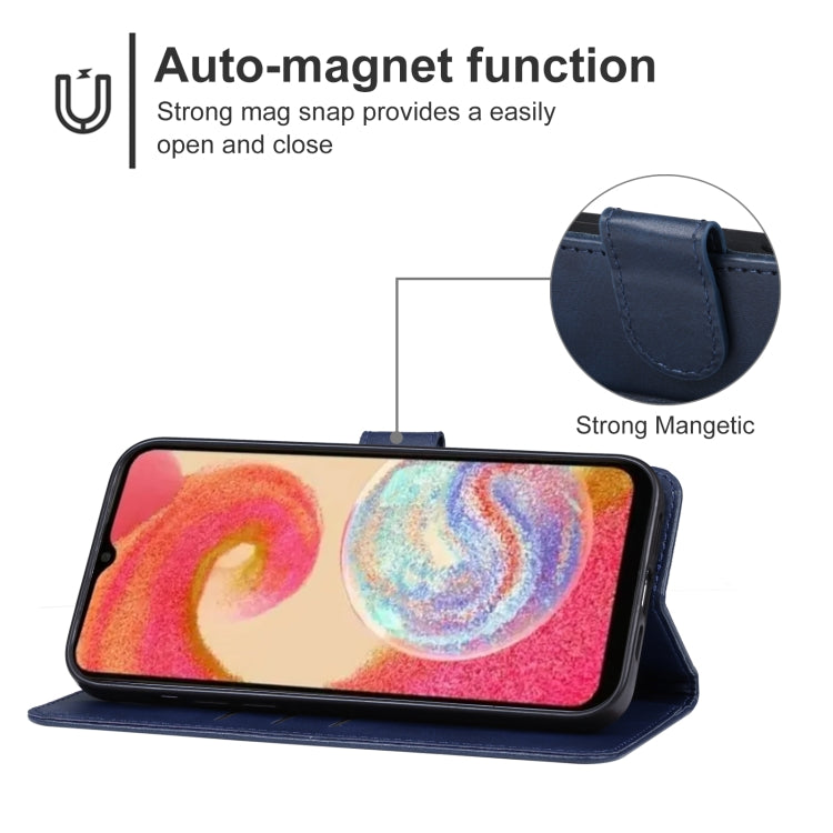For Samsung Galaxy M04 Leather Phone Case