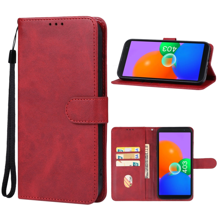 For TCL 403 Leather Phone Case