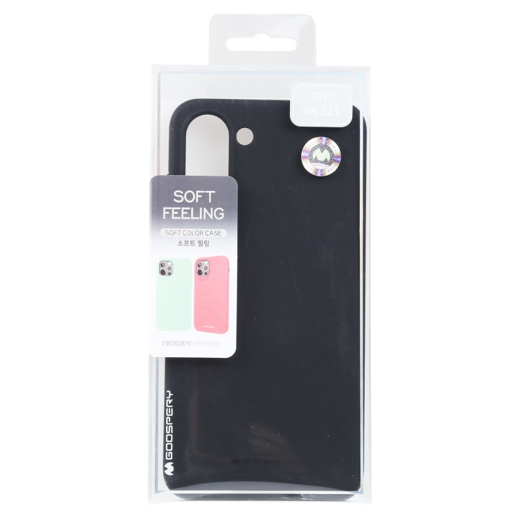 For Samsung Galaxy S23 5G GOOSPERY SOFT FEELING Liquid TPU Soft Case