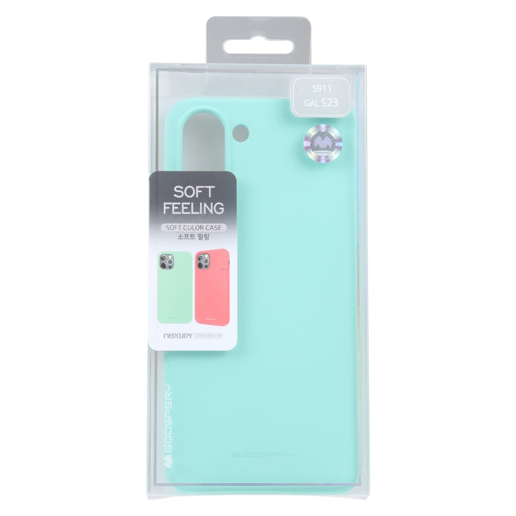 For Samsung Galaxy S23 5G GOOSPERY SOFT FEELING Liquid TPU Soft Case