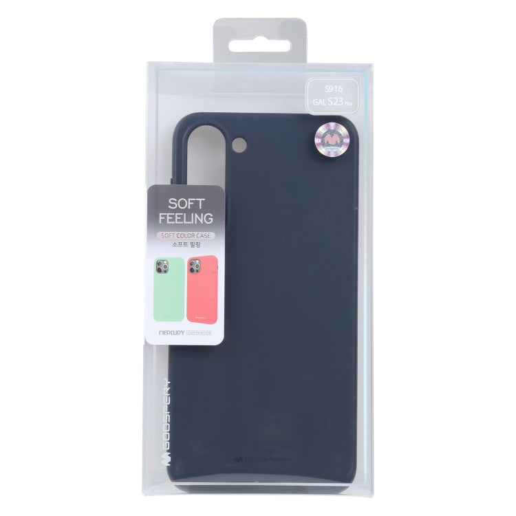 For Samsung Galaxy S23+ 5G GOOSPERY SOFT FEELING Liquid TPU Soft Case