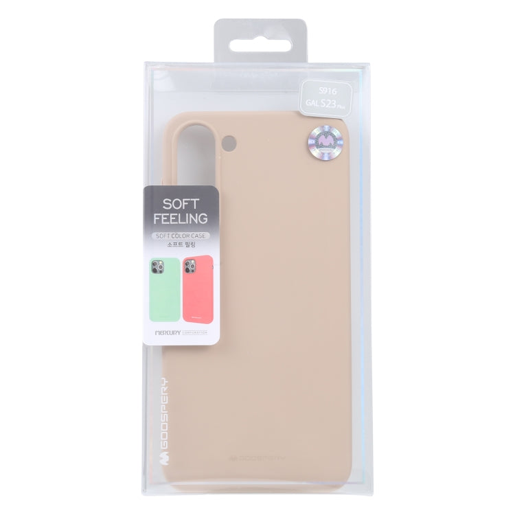 For Samsung Galaxy S23+ 5G GOOSPERY SOFT FEELING Liquid TPU Soft Case