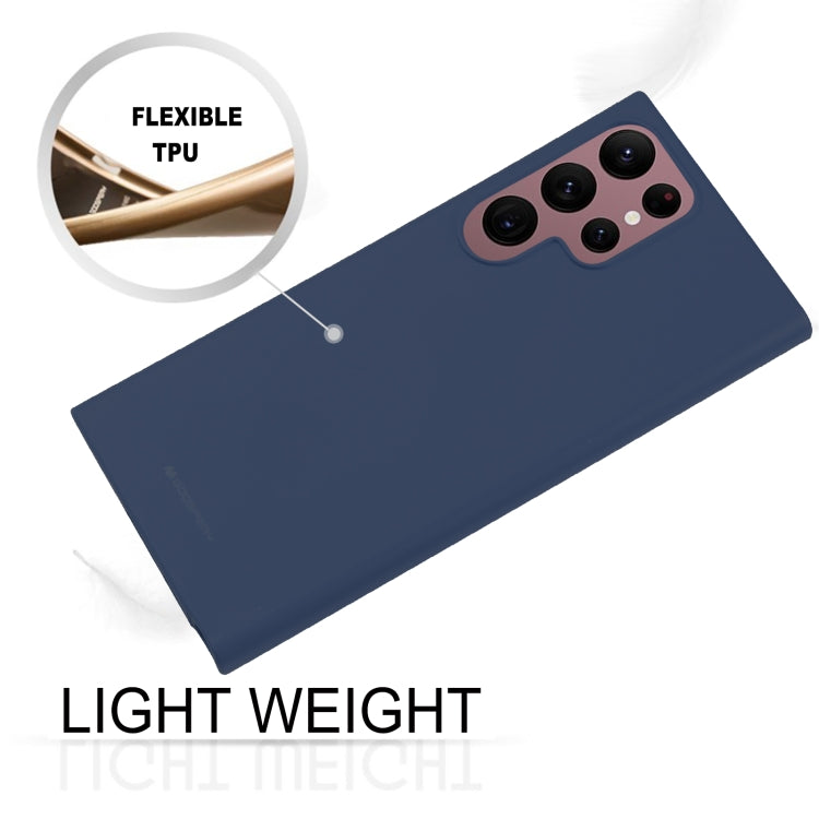 For Samsung Galaxy S23 Ultra 5G GOOSPERY SOFT FEELING Liquid TPU Soft Case