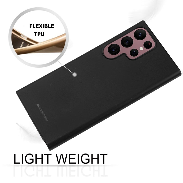 For Samsung Galaxy S23 Ultra 5G GOOSPERY SOFT FEELING Liquid TPU Soft Case