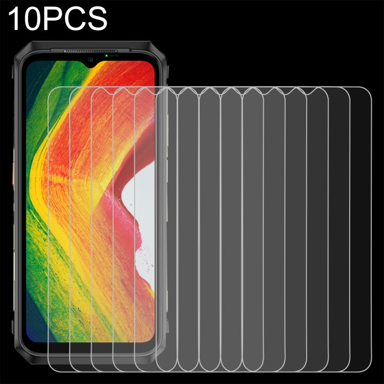 For Ulefone Power Armor 18 10pcs 0.26mm 9H 2.5D Tempered Glass Film