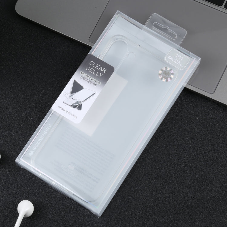 For Samsung Galaxy S23+ 5G GOOSPERY CLEAR JELLY Transparent TPU Soft Phone Case