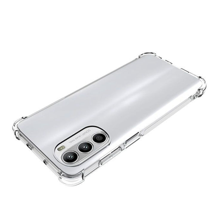 For Motorola Moto G52 4G Shockproof Non-slip Thickening TPU Phone Case