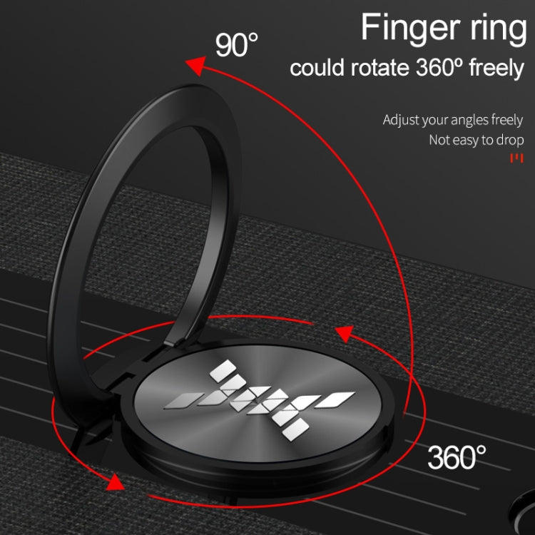 For vivo X80 XINLI Stitching Cloth Textue TPU Phone Case with Ring Holder