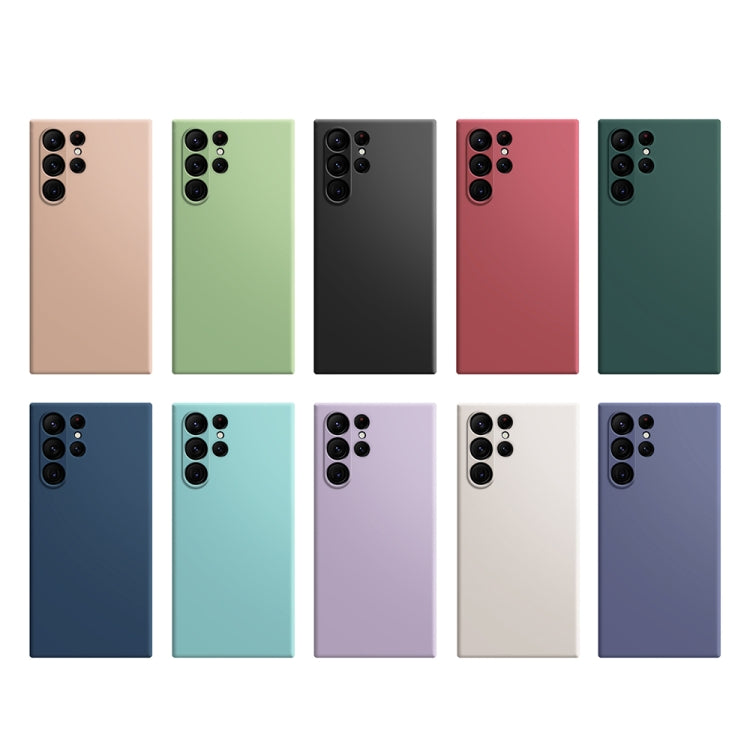 For Samsung Galaxy S23 Ultra 5G Imitation Liquid Silicone Phone Case