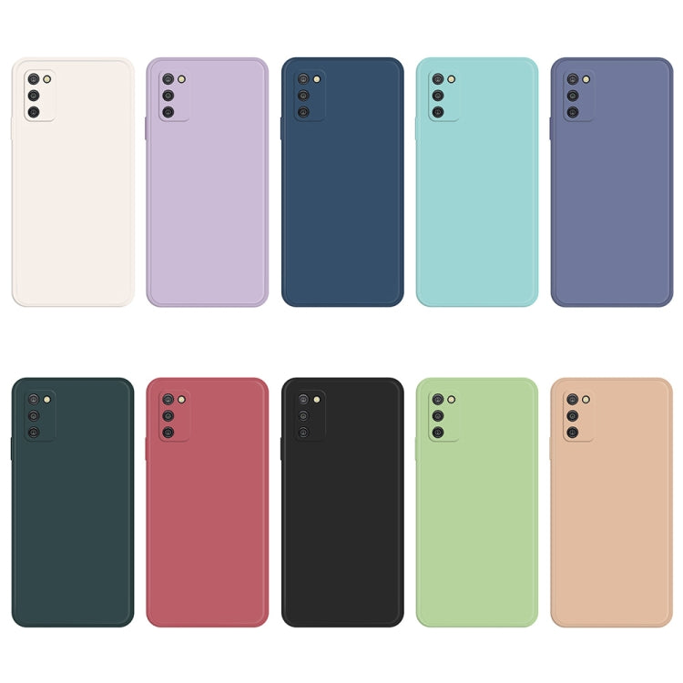 For Samsung Galaxy A03s EU Version Imitation Liquid Silicone Phone Case