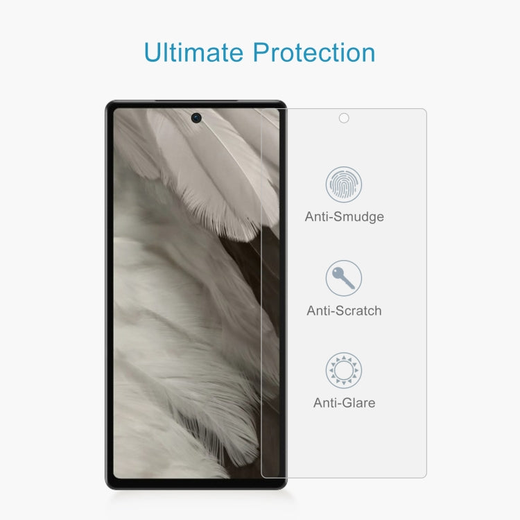 For Google Pixel 7a 50pcs 0.26mm 9H 2.5D Tempered Glass Film