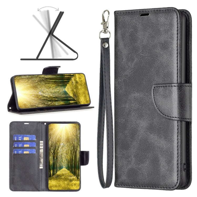 For Samsung Galaxy A04e Lambskin Texture Pure Color Leather Phone Case