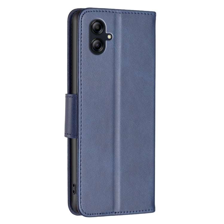 For Samsung Galaxy A04e Lambskin Texture Pure Color Leather Phone Case