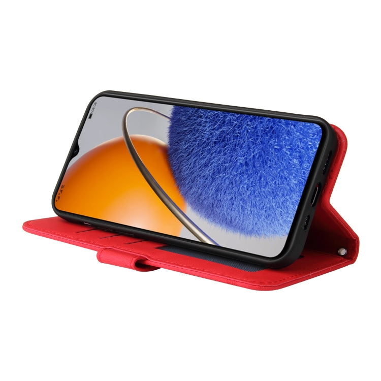 For Huawei nova Y61 Skin Feel Life Tree Metal Button Leather Phone Case