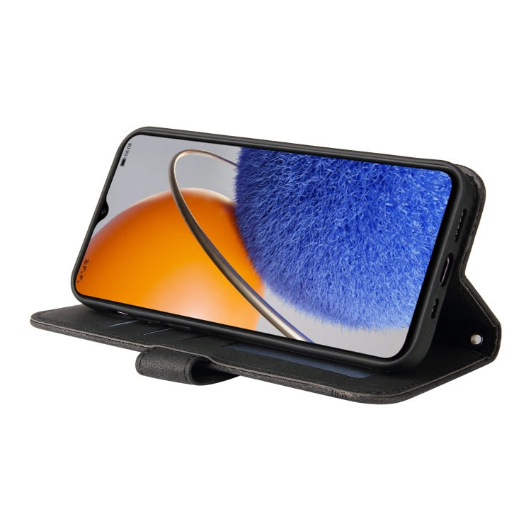 For Huawei nova Y61 Skin Feel Life Tree Metal Button Leather Phone Case