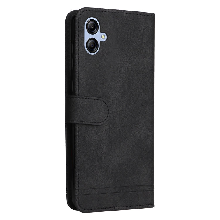 For Samsung Galaxy A04e Skin Feel Life Tree Metal Button Leather Phone Case