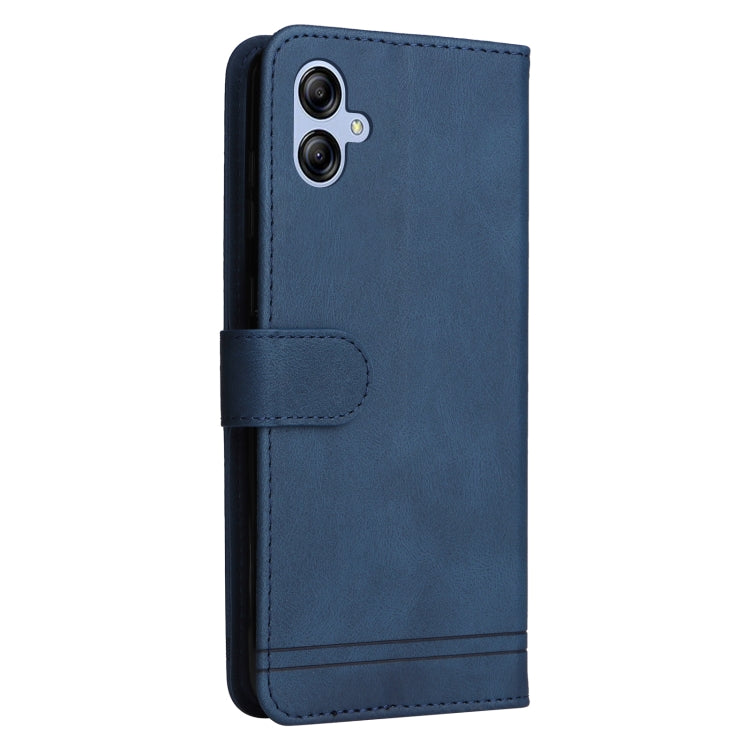 For Samsung Galaxy A04e Skin Feel Life Tree Metal Button Leather Phone Case