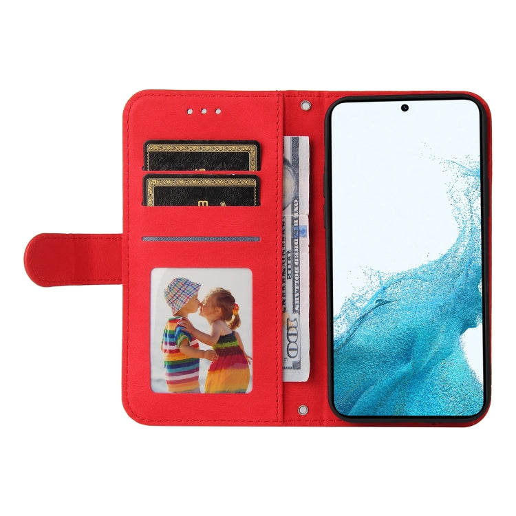 For Samsung Galaxy A34 5G Skin Feel Life Tree Metal Button Leather Phone Case