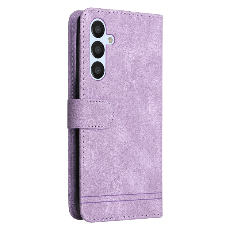 For Samsung Galaxy A34 5G Skin Feel Life Tree Metal Button Leather Phone Case