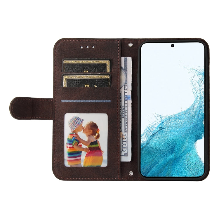 For Samsung Galaxy A34 5G Skin Feel Life Tree Metal Button Leather Phone Case