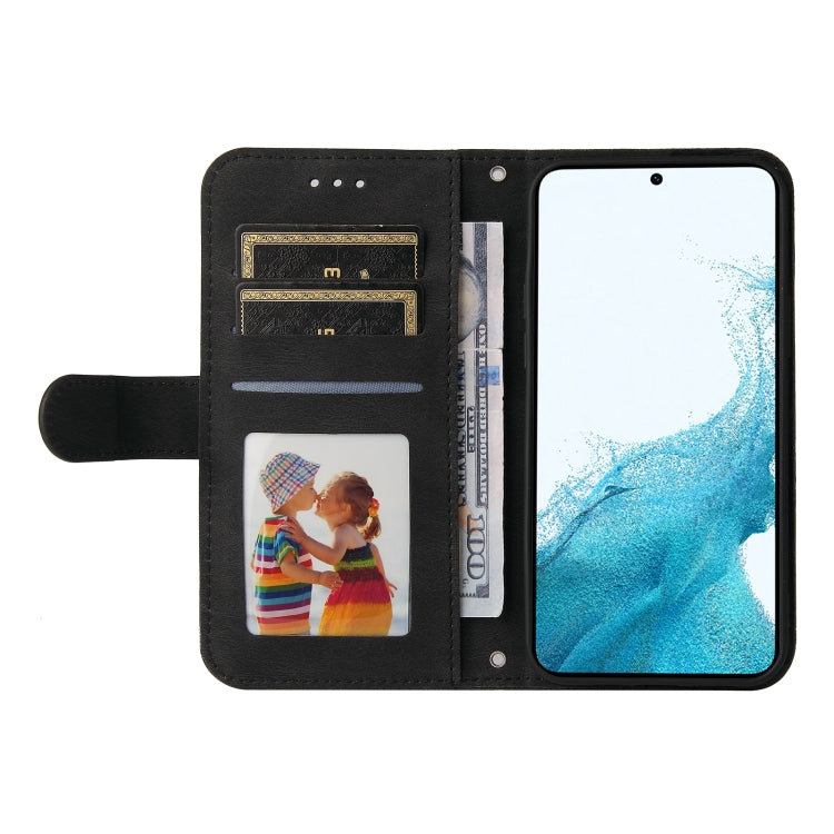 For Samsung Galaxy A34 5G Skin Feel Life Tree Metal Button Leather Phone Case