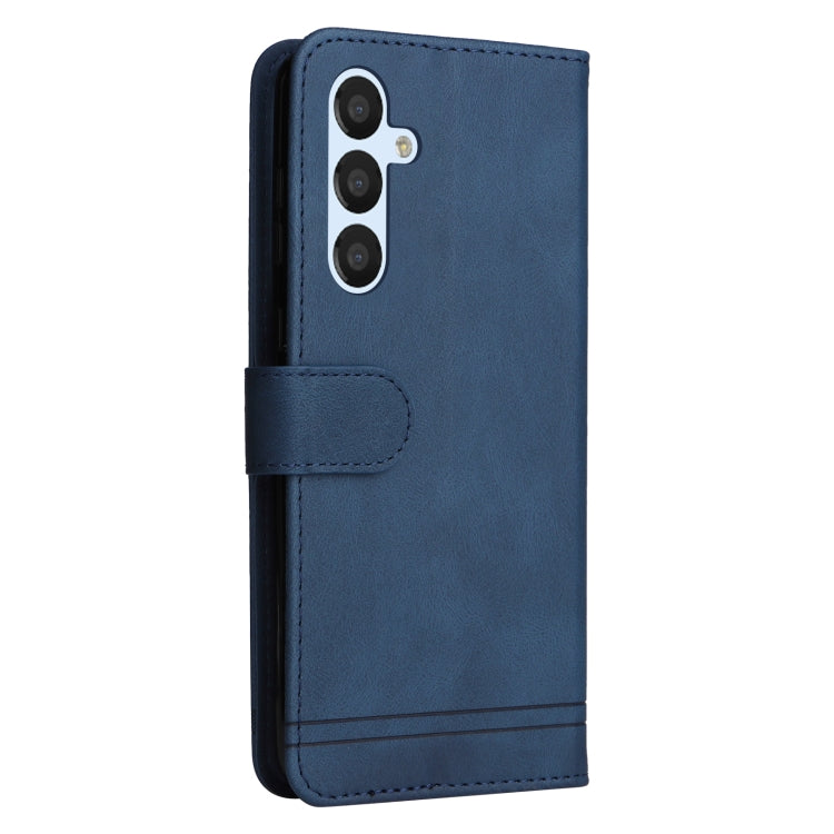 For Samsung Galaxy A34 5G Skin Feel Life Tree Metal Button Leather Phone Case