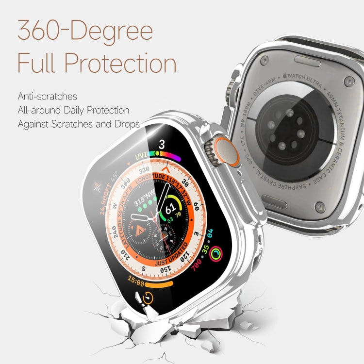 For Apple Watch Ultra 2 49mm / Ultra 49mm DUX DUCIS Electroplated PC Watch Case