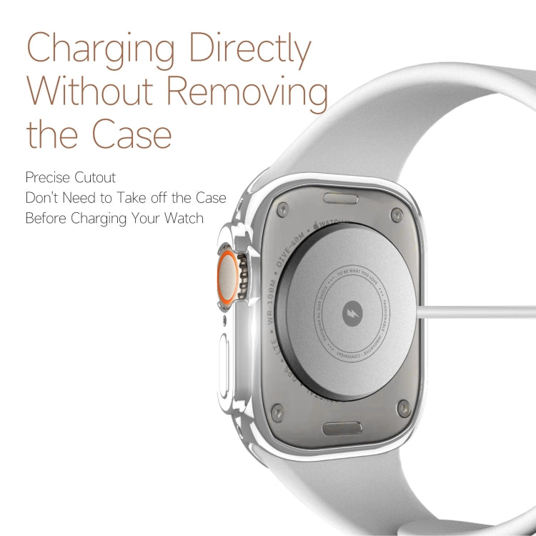 For Apple Watch Ultra 2 49mm / Ultra 49mm DUX DUCIS Electroplated PC Watch Case