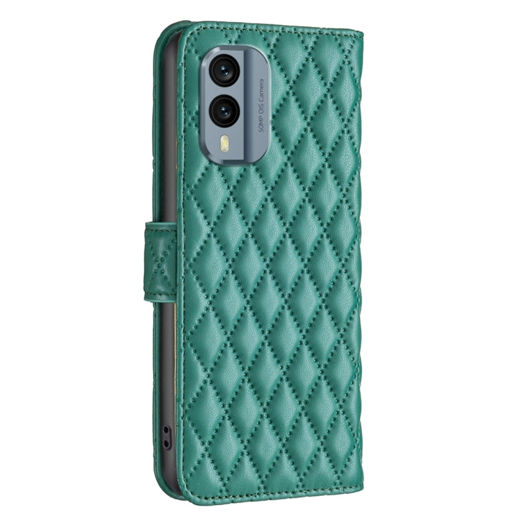 For Nokia X30 Diamond Lattice Wallet Leather Flip Phone Case