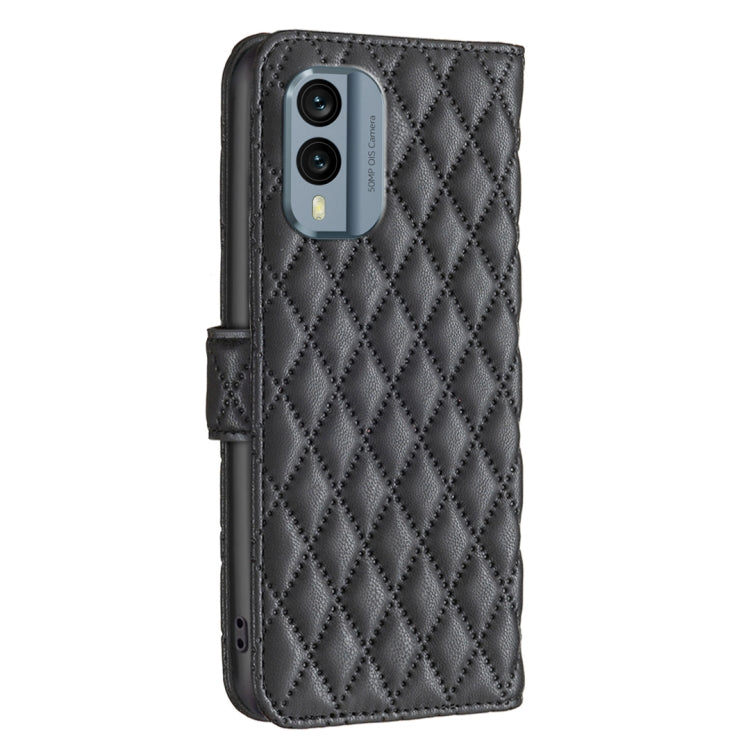 For Nokia X30 Diamond Lattice Wallet Leather Flip Phone Case