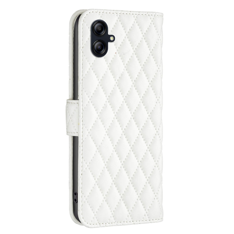 For Samsung Galaxy A04e Diamond Lattice Wallet Leather Flip Phone Case