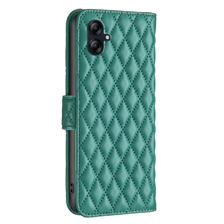 For Samsung Galaxy A04e Diamond Lattice Wallet Leather Flip Phone Case