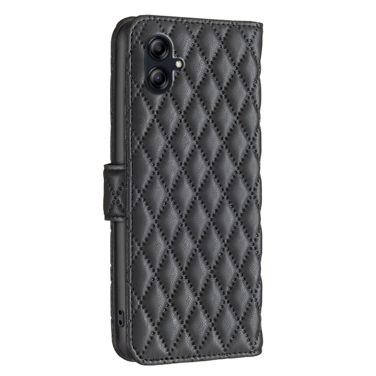 For Samsung Galaxy A04e Diamond Lattice Wallet Leather Flip Phone Case