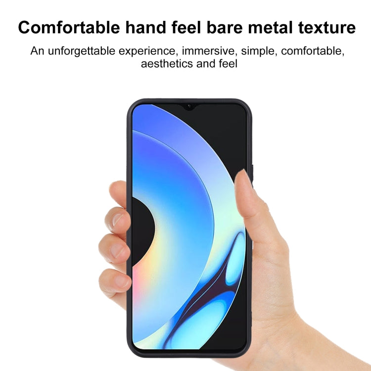 For Realme 10s TPU Phone Case(Black)
