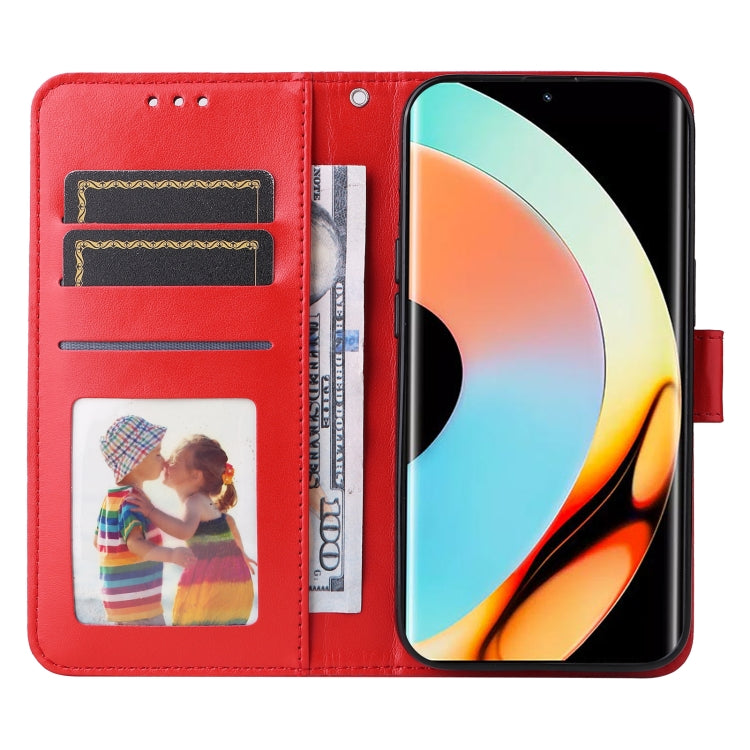 For Realme 10 Pro+ 5G Embossed Sunflower Leather Phone Case