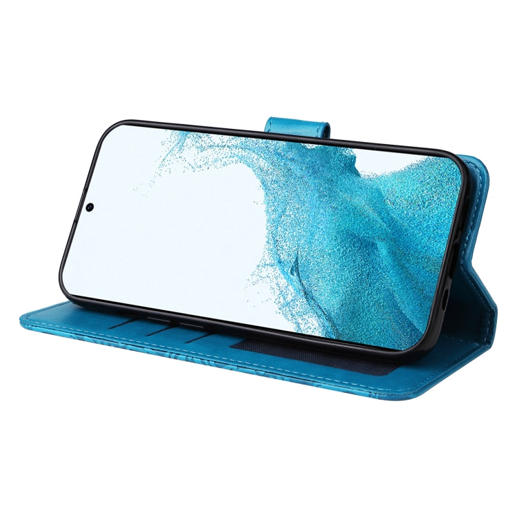 For Samsung Galaxy A34 5G Embossed Sunflower Leather Phone Case